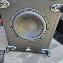 Klipsch Synergy Sub-10 120V Powered Subwoofer Works Great! Northland No Trades No Offers Looks Good