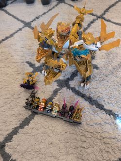 Lego Ninjago crystalized dragon set 71774