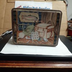 Tin Fishing Box