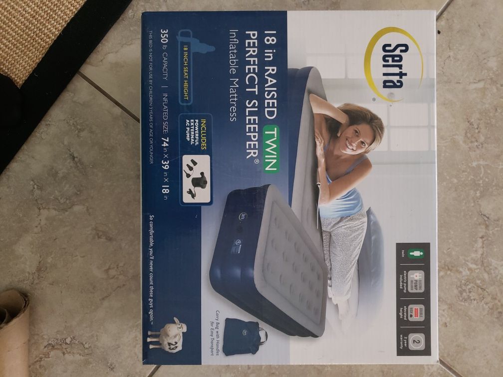 Serta Perfect Sleeper inflatable mattress