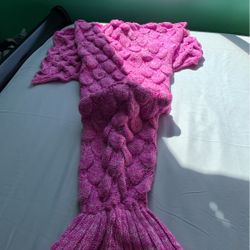 Kids Mermaid Tail Crochet/hablo Español