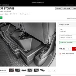 Rough Country Under seat Storage