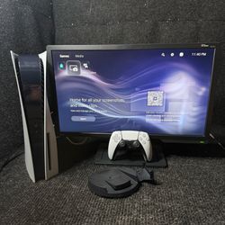 Ps5 Disc 1TB Console with Controller and Cables
