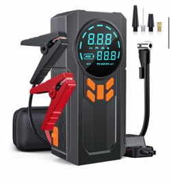 Brand new : Car Battery Jump Starter with Air Compressor
