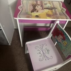 Princess Toddler Table And Chair 