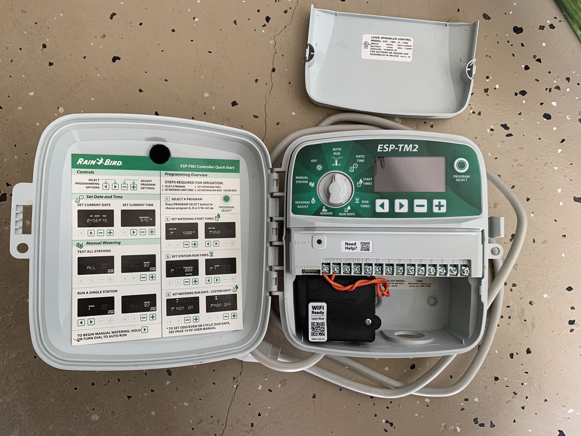 Rain Bird ESP-TM2 8 Station Sprinkler Controller