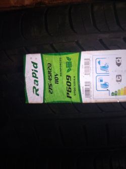 TIRE 275 45 20 Installed ELMOFLES
