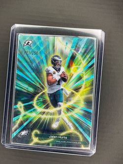 Jalen Hurts Philadelphia Eagles Numbered Trading Card 125/250