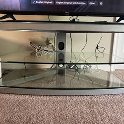 Glass tv Stand 