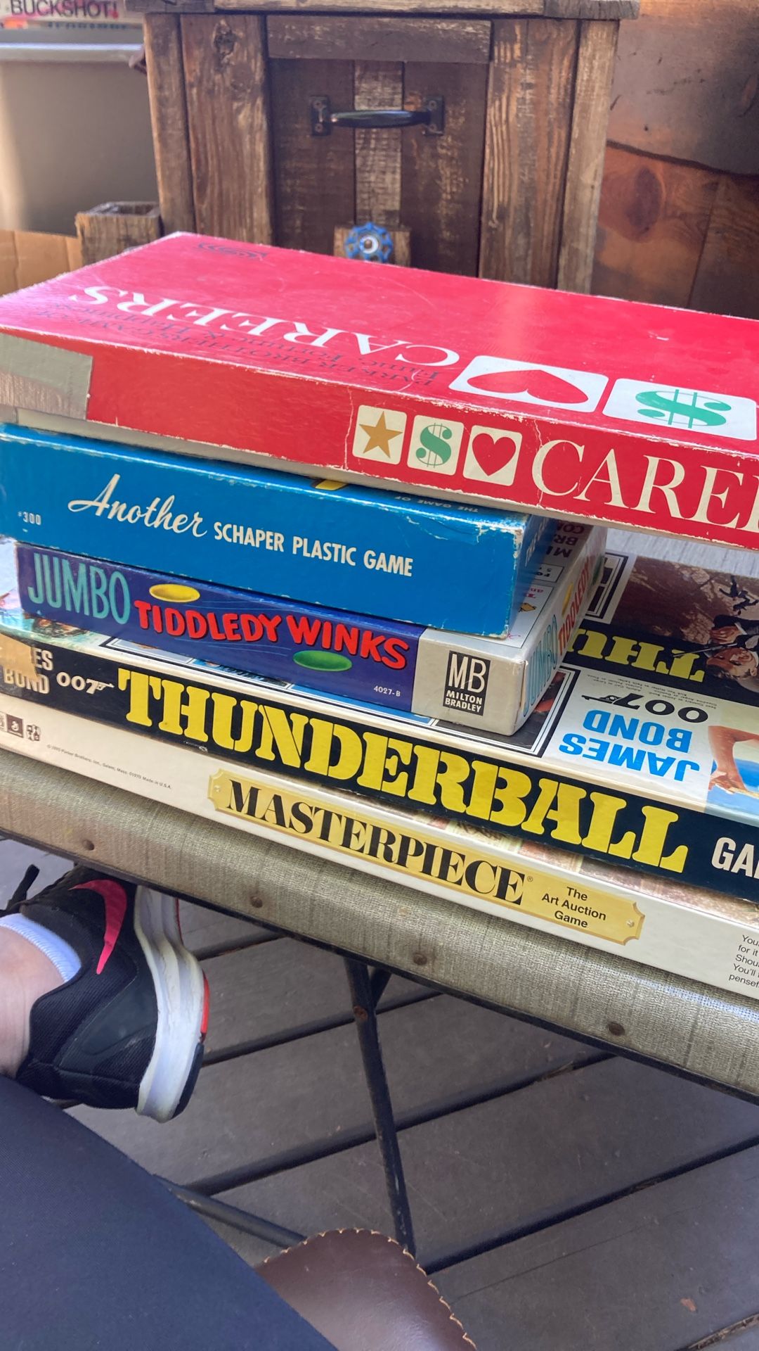 Vintage board games