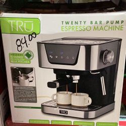 TRU Espresso Machine 