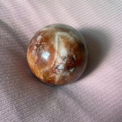 Medium (59mm) High-Quality Fire Quartz Sphere