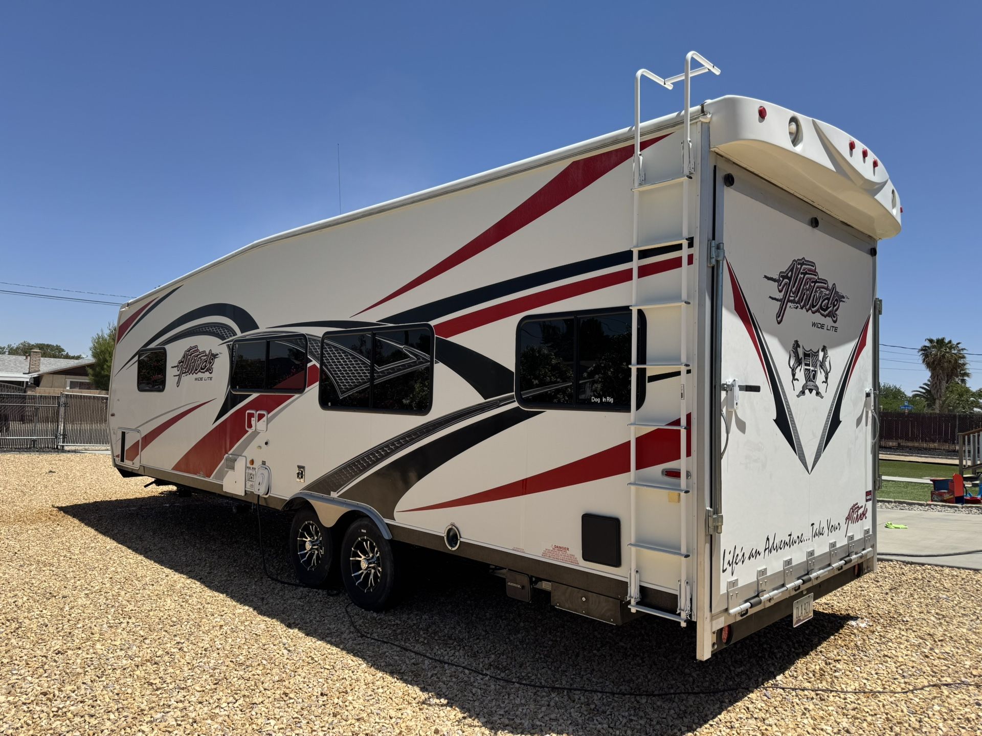 2013 Attitude Wide Lite Toy hauler