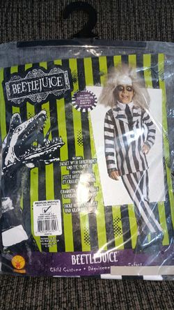 Brand New Beetle Juice Costume 