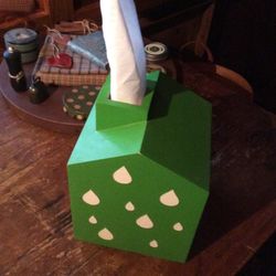 NEW Solid Wood House Style Tissue Dispenser