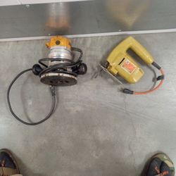 Deluxe Router & Jig Saw  Black & Decker