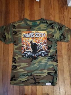 Travis Scott diamond supply shirt