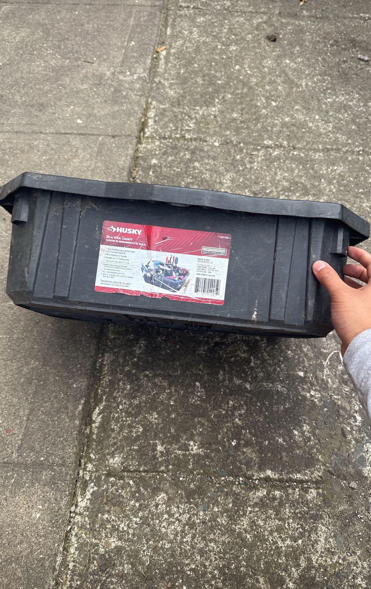 Husky tool caddy