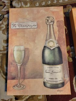 Set Of Wine Pictures 