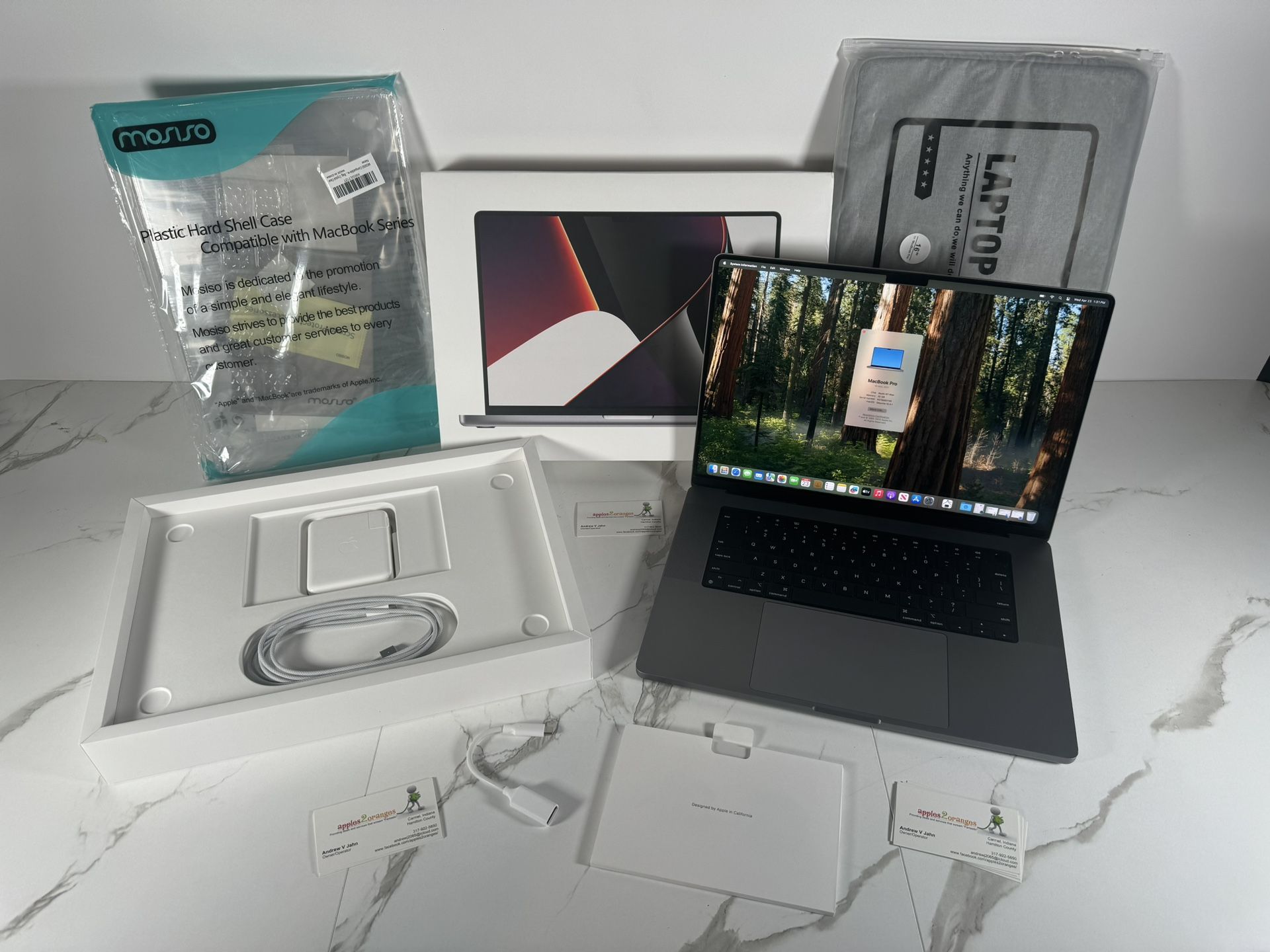 16” MacBook Pro 2021 M1 Max Like New With Warranty And Software!