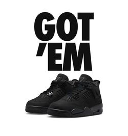 Jordan 4 Black cats 