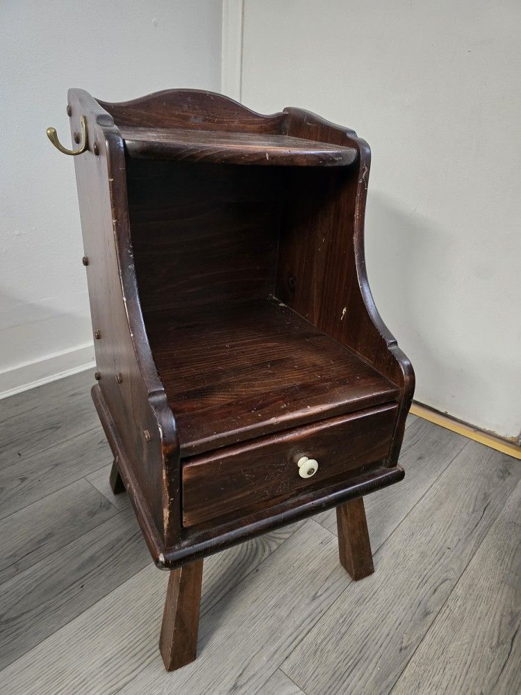 Wooden Night/shoe Stand