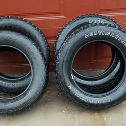 4 Firestone Destination AT2 265 60 R18 Tires Excellent Condition 