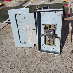 Indoor 200a Panel With Some Breakers