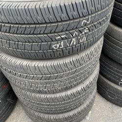 245-55-18 Used Tires 245/55/18 Llantas Usadas 