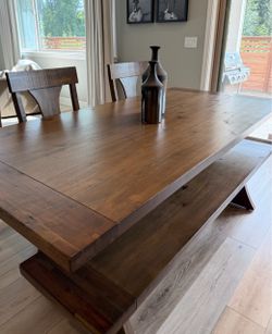 Solid Wood Dining Table Set