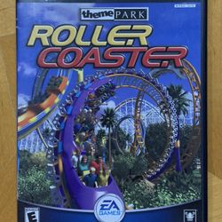 Theme Park Roller Coaster Sony PlayStation 2 Video Game