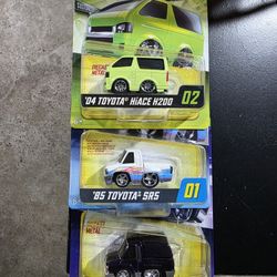 Car Tuned Toyota Set 85 & 87 Sr5 Hiace 