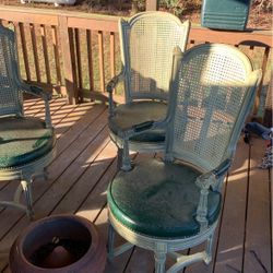 Antique swivel chairs