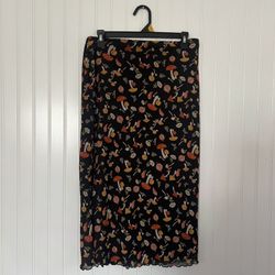 Mushroom Maxi Skirt