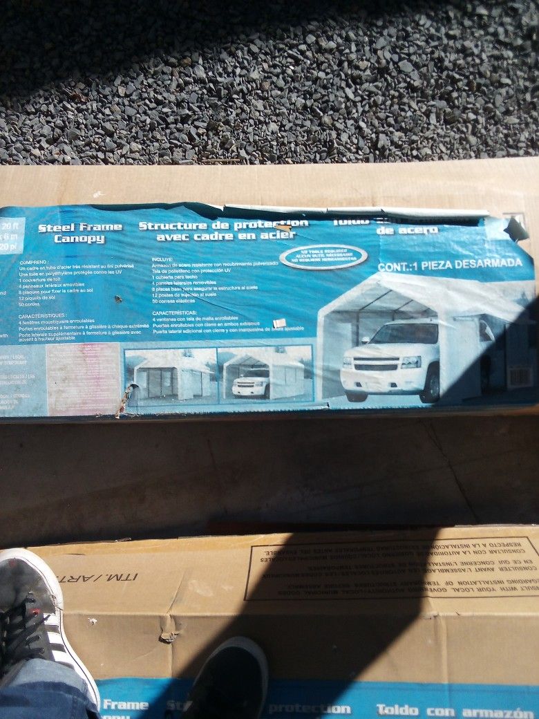10x20 Steel Frame