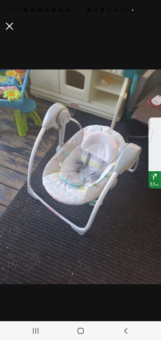 Brightstars Infant Swing, Practically New!