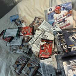 topps chrome panini sports cards 