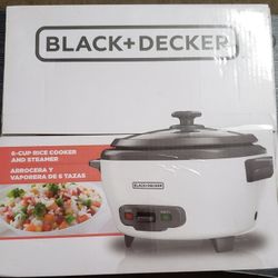 Black+Decker Rice Cooker 