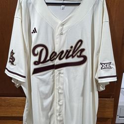 ASU Adidas Baseball Jersey 4XL