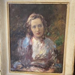 Arnold Turtle Painting Indiana Artist Oil On Canvas 