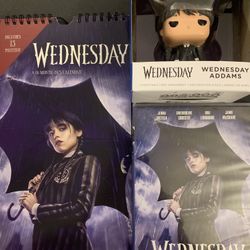 JENNA ORTEGA -WEDNESDAY- Bundle (DVD-Calendar-Ornament)