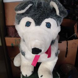 Stuffed Husky 