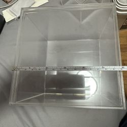 Plactic cube box square