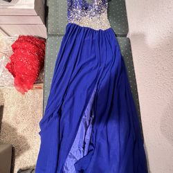 Royal Blue Prom Dress