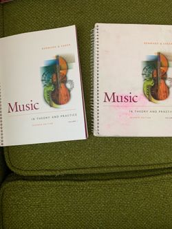 MUSIC IN THEORY AND PRACTICE VOLUME 1&2 BENWARD & SAKER