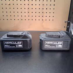 2x 5Ah hercules Batteries (NOT WORKING)