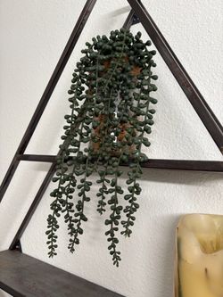 Artificial Hanging String of Pearls Plant