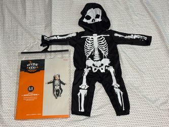 Infant Skeleton Costume