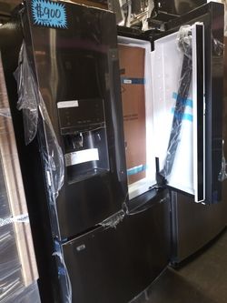 NEW scratch and dent FRIGIDAIRE french doors frige