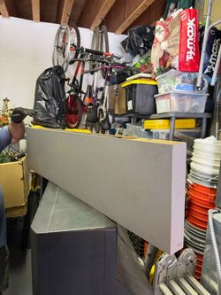Gray MDF Shelf Panel Board